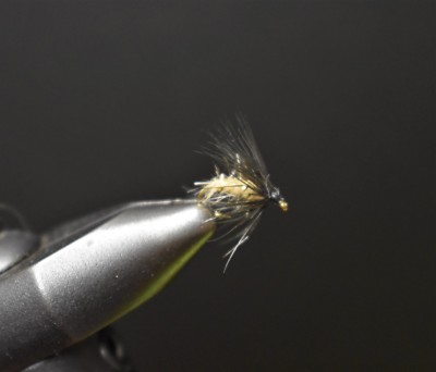 2 Flies,  Size 16,  Hares Ear Caddis Dry  Fly Fishing Flies