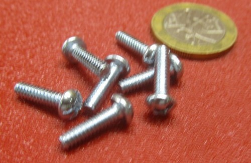 Zinc Plated Round Head Combination Drive Machine Screw 6-32 x 1/2", 200 pcs - Picture 5 of 11