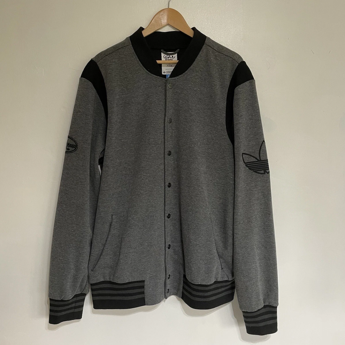 Adidas baseball jacket mens store