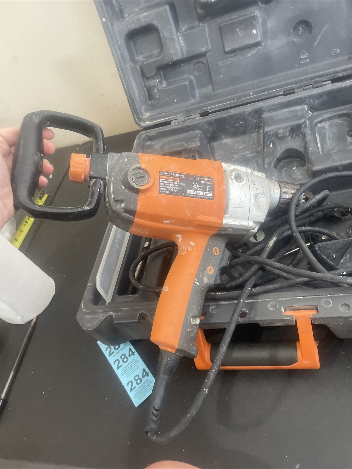 Spade Handle Drill Single Speed 