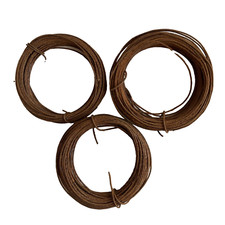 3/rolls 90 Feet Total of 22 Gauge Rusty Tin Wire for Primitive Holiday Crafting