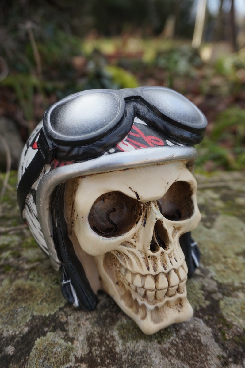 Figurine Statue Crâne Gothique - 2kg - Noir Celtic - Tête De Mort - Résine - NEUVE