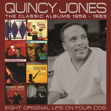 QUINCY JONES - THE CLASSIC ALBUMS 1956-1963 New Sealed Audio 4 CD Set 8 Albums