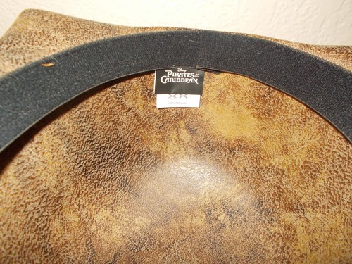 Disney Parks Pirates of the Caribbean Brown Hard Hat Size Adult - Picture 6 of 6