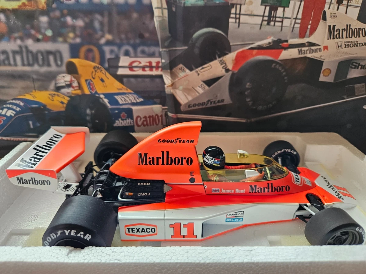 1/18 Minichamps McLaren M23 James Hunt South Africa GP 1976 Ltd Ed 