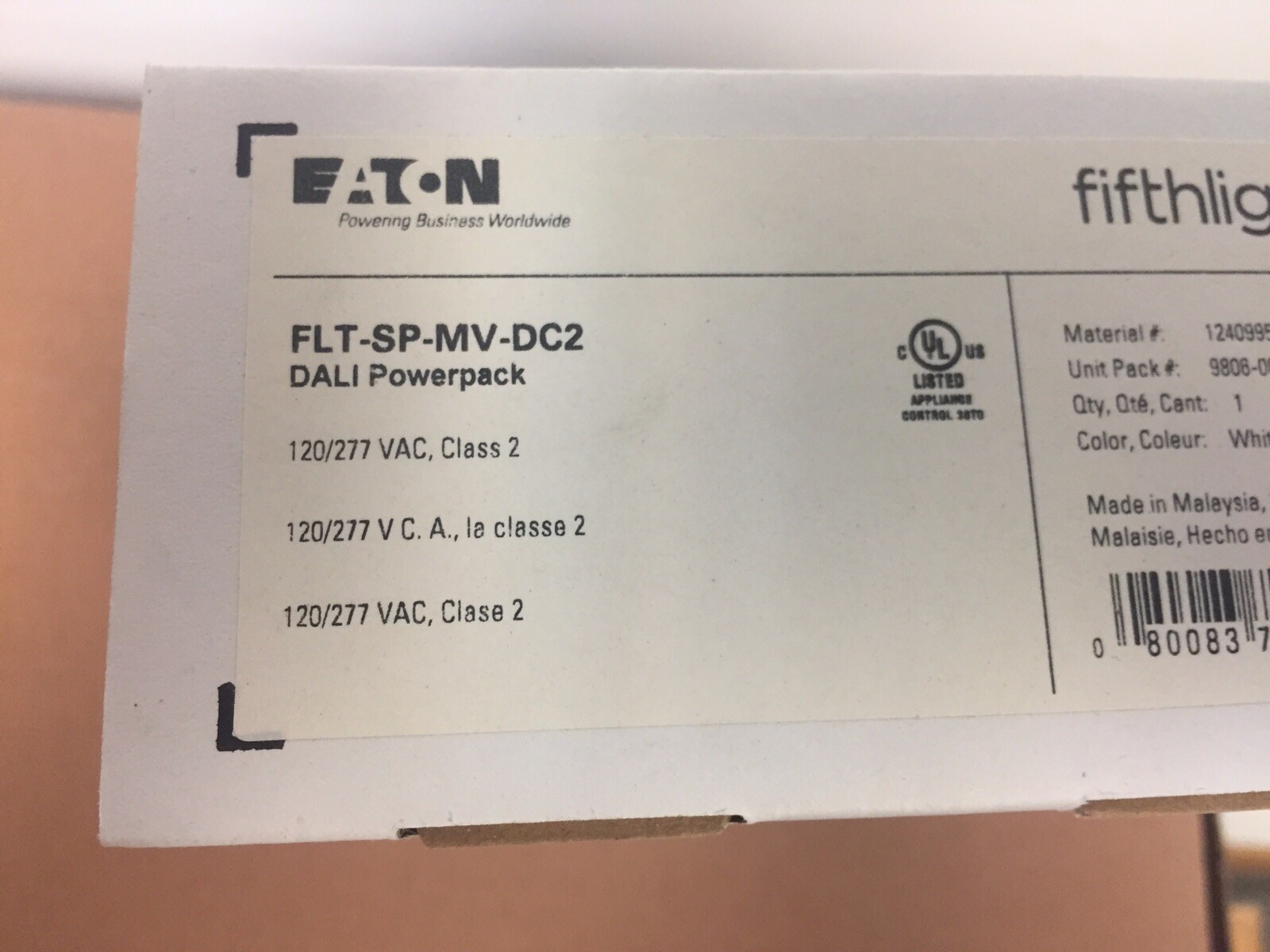 3 Eaton FLTSPMVDC2 Fifthlight Dali Powerpack White SEALED* eBay