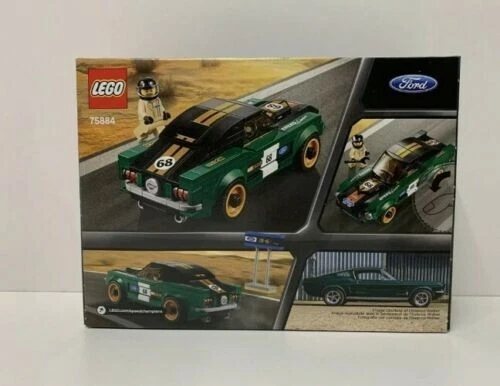 New LEGO Speed Champions 1968 Mustang Fastback Is a Personalized