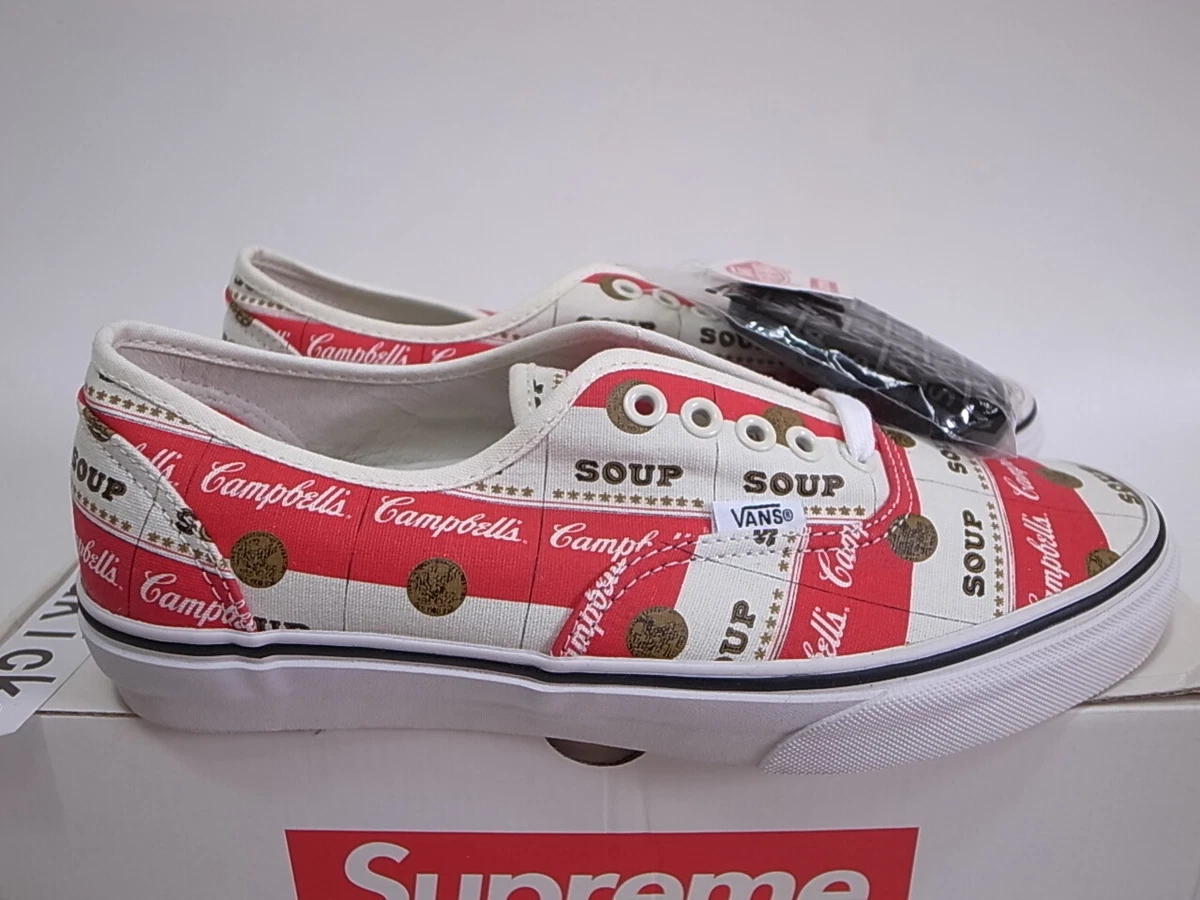 Vans Authentic Supreme Campbells Soup Low-top Sneakers