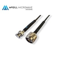 N Male to BNC male Cable Low Loss Coaxial RG223 low loss Military Spec