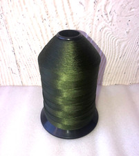 1 Cone  Olive Drab Green 4200 Yard Polyester Thread 66022 Size F  SHIPS FREE