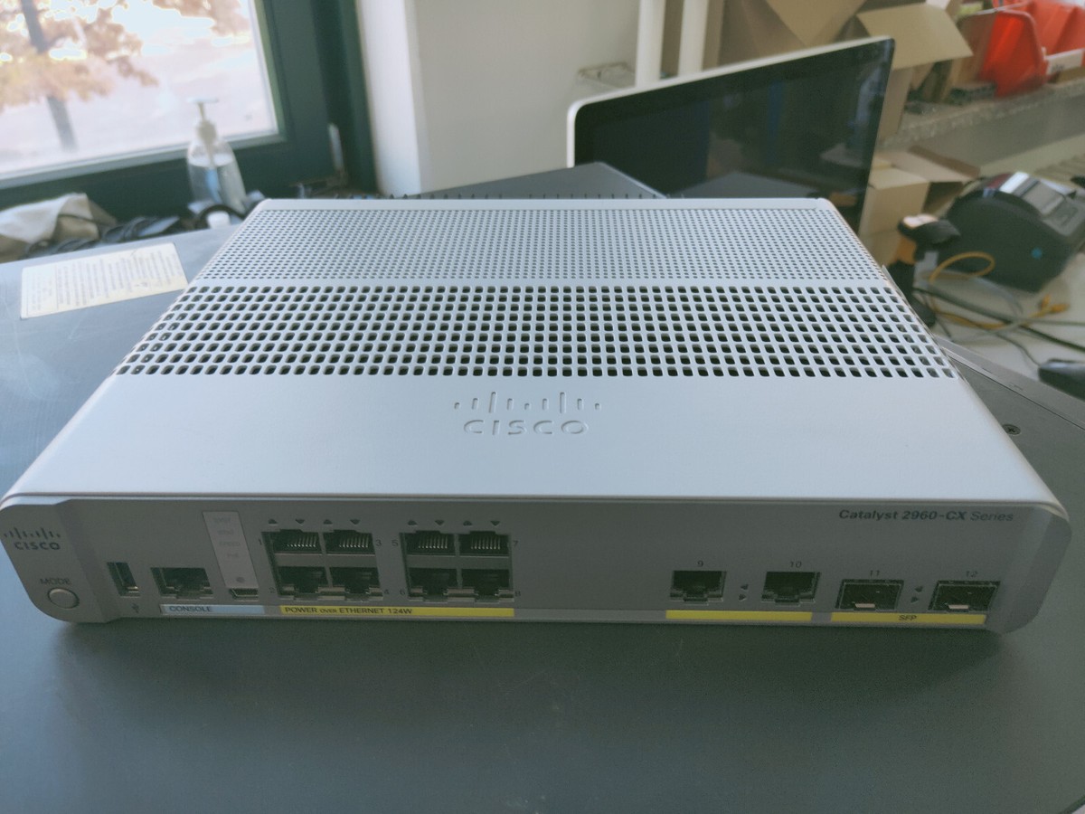 WS-C2960CX-8PC-L Cisco Compact Switch 2960CX | eBay