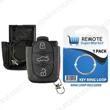 Shell Case For 1998 1999 2000 2001 VW Beetle Keyless Entry Remote Car Key Fob