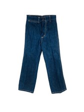 Jet Set Vintage Blue Straight Leg Kids Jeans No Size Tag 5-6 