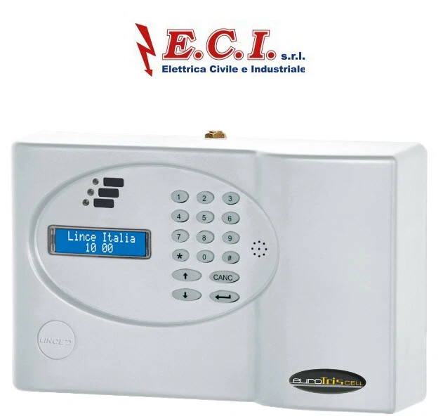 VEDI TITOLO E DESCRIZIONE LINCE SPA 4235-EUROTRIS-GSM-P COMBINATORE TELELEFONICO GSM+PSTN