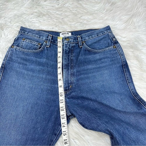 Agolde Damen Blue Sphere Pinch Waist Kick Flare Designer Jeans W31/L28 - Bild 10 von 12