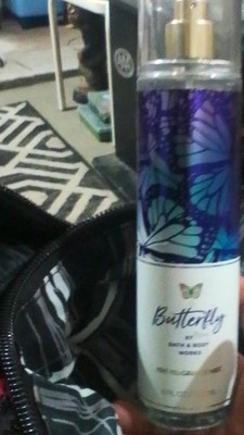 Bath & Body Works Butterfly Fine Fragrance Mist 8 fl oz Raspberry Iris Vanilla