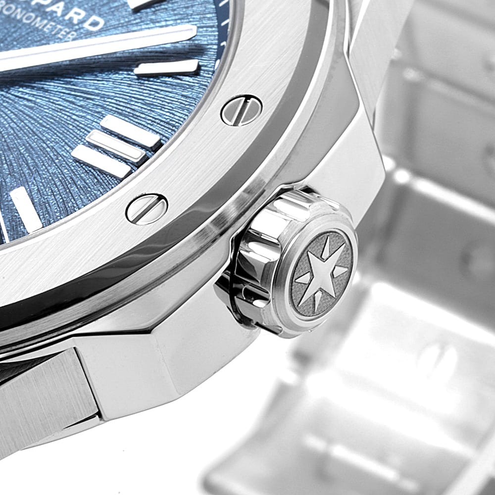 Chopard alpine eagle 41 298600-3001 second hand m… - image 8