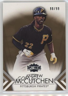 2012 Topps Triple Threads Gold 90/99 Andrew McCutchen #50 n1u