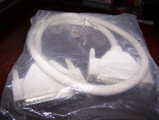 3' DB37 to DB37 Cable 28AWG Serial RS449 37Pin Male to Male Connector