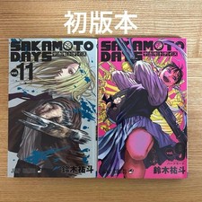 SAKAMOTO DAYS Vol.9,11 First Edition 1st print manga Japanese Comic Yuto Suzuki