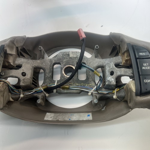 1997-2003 Ford F-150 F-250 Tan Steering Wheel Expedition Excursion OEM - Picture 10 of 15