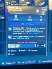 Borderlands 4 Watts For Dinner Shield. Max Siphon God Roll