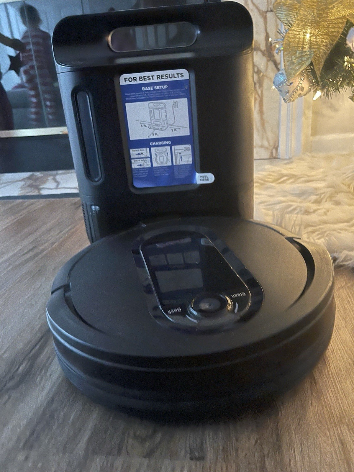 Shark Robot Vacuum with Charging Base
