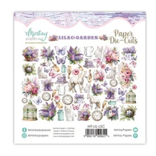 Lilac Garden - Paper Die Cuts Ephemera - Mintay Papers 60/pk