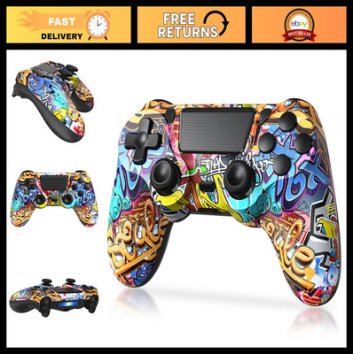 Wireless Controller for PS4/Pro/Slim - Vibration, Motion Sensing, Touchpad, 3.5m