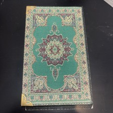 Handmade Paper Journal Notebook Hand Woven Fabric Cover 5.5 X 3.5 Inch