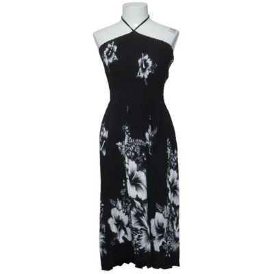 Who & Why, Kleid, Größe: 38, Schwarz/Weiß, Blumen, Damen #IEo