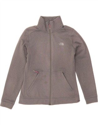 The North Face Damen Fleecejacke UK 12 mittelgrau Polyester AQ04