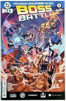 DC KO Boss Battle #1 - Signed by Josh Williamson w/COA - DC Comics vs Dynamite