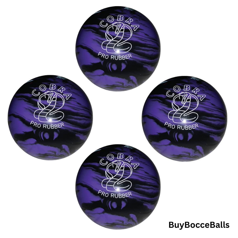 - Cobra Pro Rubber - Lavender & Black (with Engraving)
