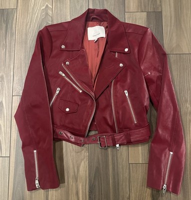Cinq à Sept Brice Jacket - Oxblood Size - S