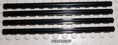 Lego Technic Technik 4 Kreuzstangen 12lang schwarz #3708 (Beispielfoto)