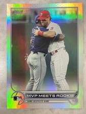 2021 Topps MVP MEETS ROOKIE Bryce Harper Rainbow Foil #367! Philadelphia