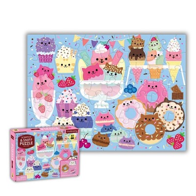 Cat Cafe 60 Piece Scratch & Sniff Puzzle