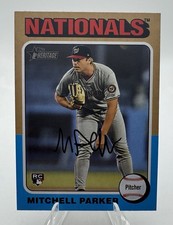 2024 Topps Heritage Mitchell Parker Rookie #693 RC Washington Nationals ⚾️