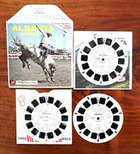 VIEW-MASTER ALBERTA CANADA , WITH BOOKLET, A009 3 REEL SET