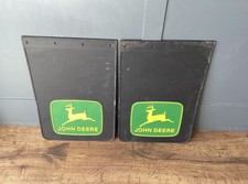 Nos New John Deere 12x18x14 Rubber Mud Flaps For Heavy Equipment Truck Usa