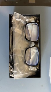 Chrome Hearts Glasses Blue Light Block Black Silver