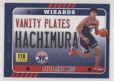 2020-21 Panini NBA Hoops Vanity Plates Rui Hachimura #24 0e24