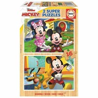 Puzzle Educa Mickey & Minnie ( 2 X 16 Pcs)