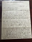 Civil War Letter to General Longstreet from S R Johnson, Ohio & Mississippi Rail