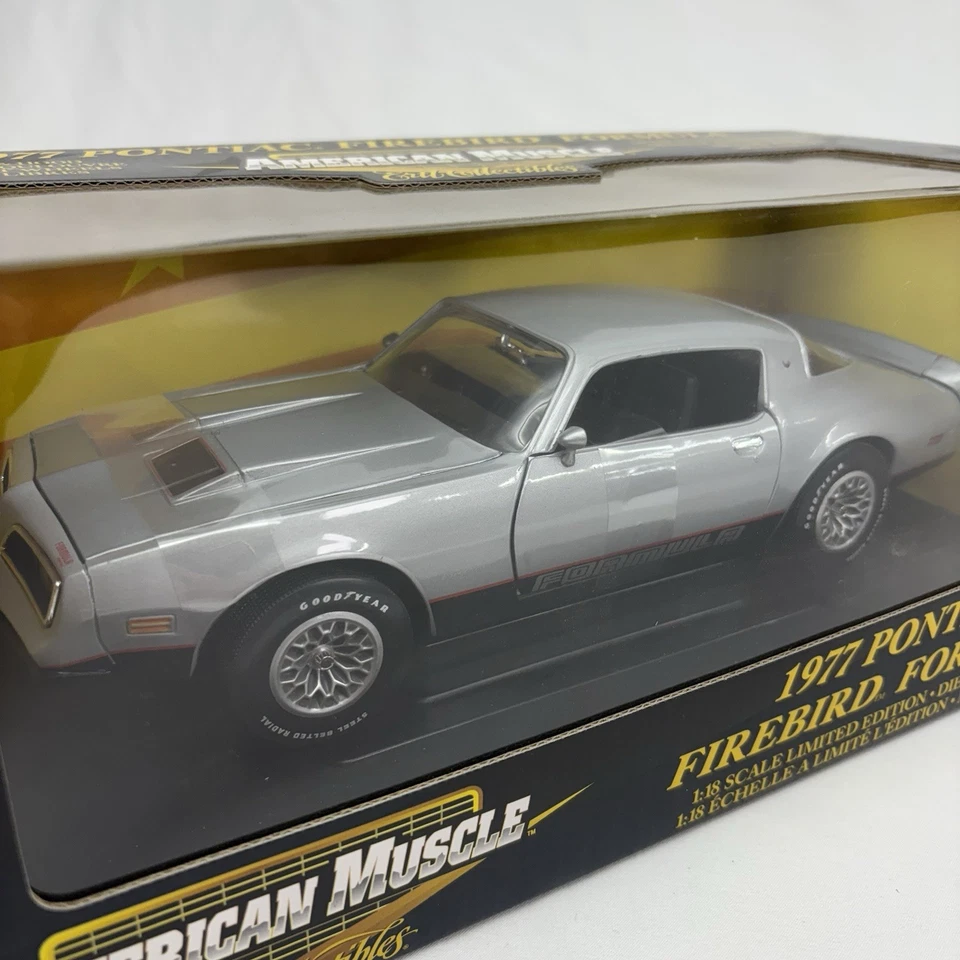 American Muscle Ertl Collectibles 1977 Pontiac Firebird Formula 1:18 Scale Model - Image 2 of 4