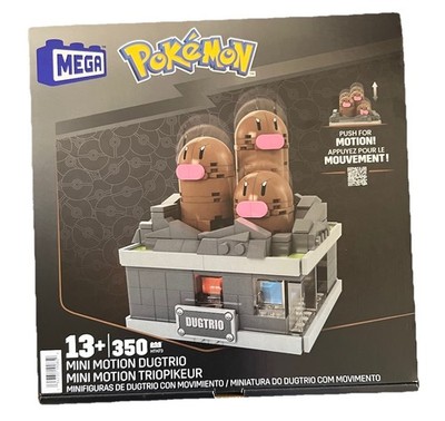 MEGA Pokémon Mini Motion Dugtrio Building Kit HTH73 New