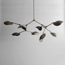 Stingray Brass 8 Arm Mid Century Modern Sputn...