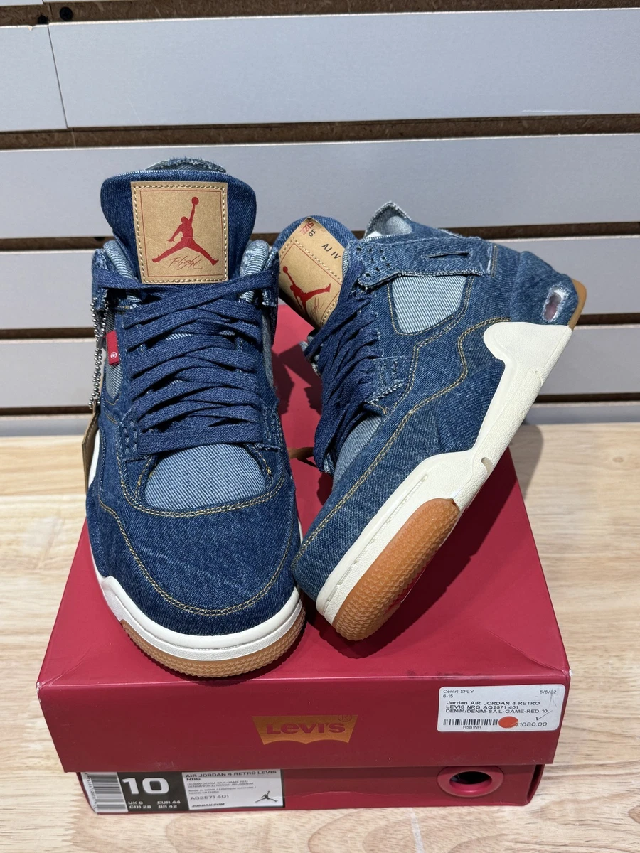 Levi's x Air Jordan 4 Retro Denim | eBay