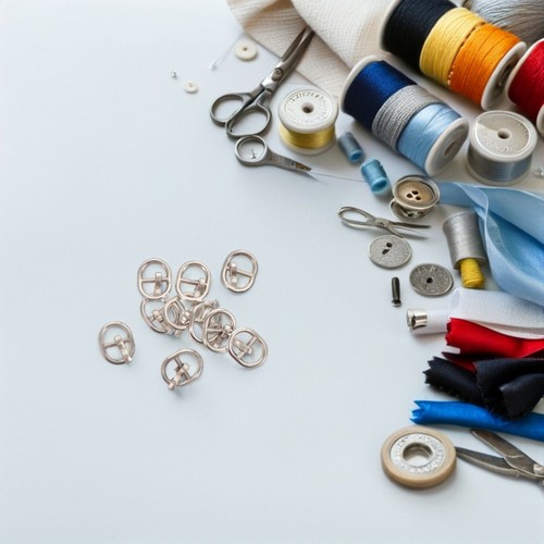 150pcs Small Buckle: Mini Sewing Buckles Collection DIY Miniature Single Prong - Picture 12 of 12